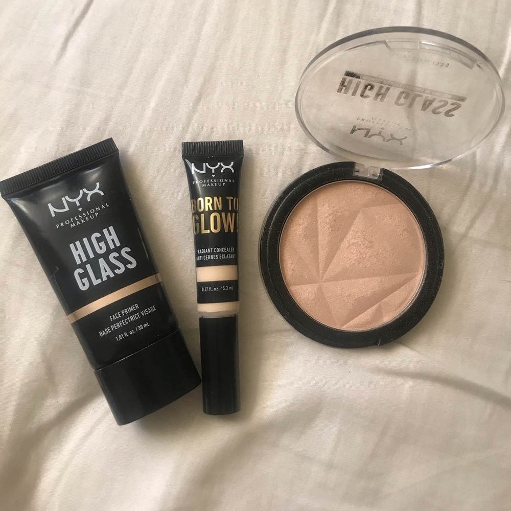 NYX Glow High Glass Set